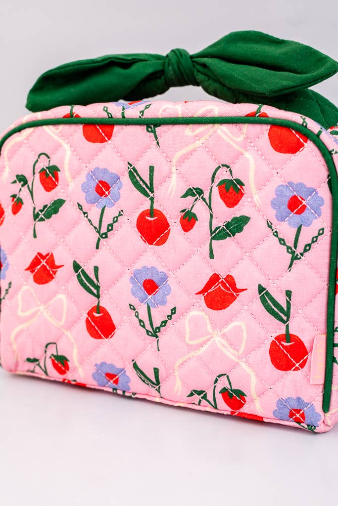 BANDO - Getaway Toiletry Bag, Cherry Lips