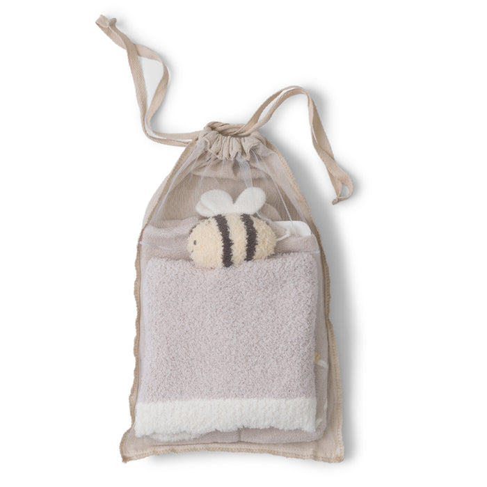 barefoot-dreams-cozychic-ultra-lite-baby-bee-onesie-set-stone