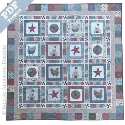 Beachtime Fun Quilt by Lynette Anderson