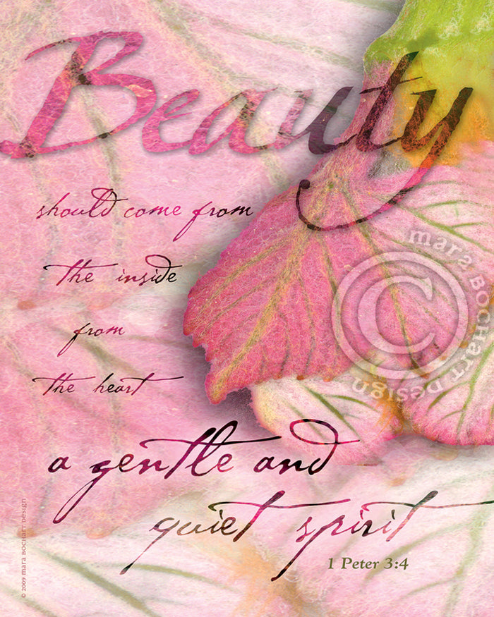 Beauty - frameable print