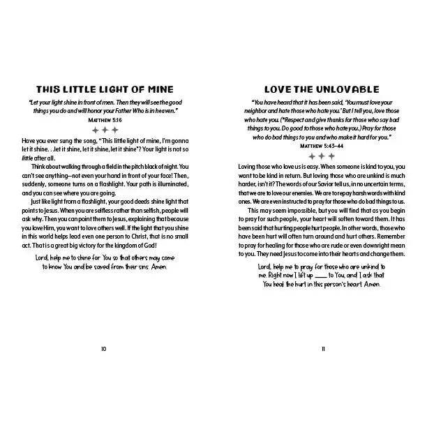 Bible Devotions For Boys