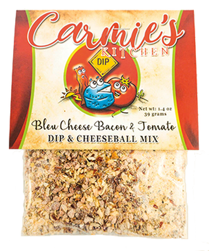 Bleu Cheese Bacon & Tomato Dip Mix - Premium Dips & Spreads from Carmie's Kitchen - Just $5! Shop now at Pat's Monograms