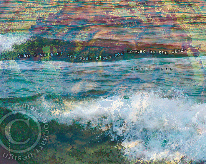 Blown and Tossed - frameable print