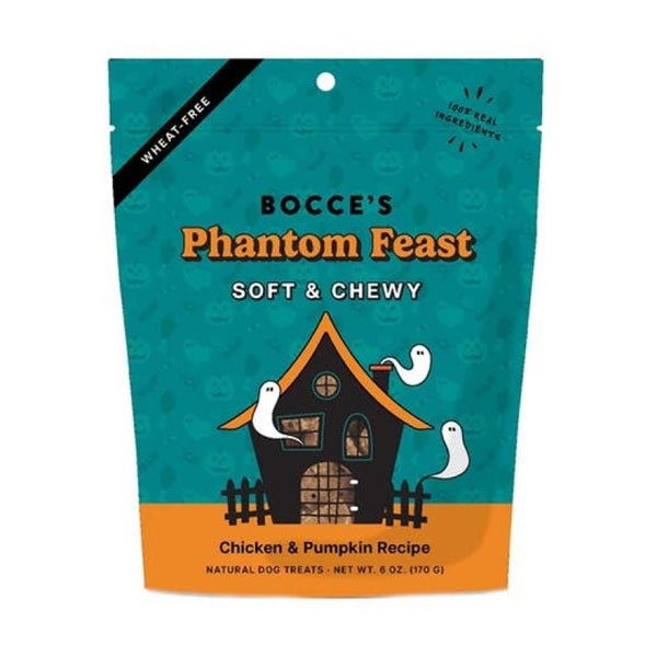 Bocce's - Phantom Feast - Chicken & Pumpkin Treats - 6oz