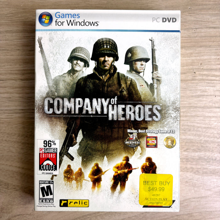 Brothers in Arms Road to Hill 30 + Company of Heroes WWII PC Bundle Sealed NOS - NextStage Vintage