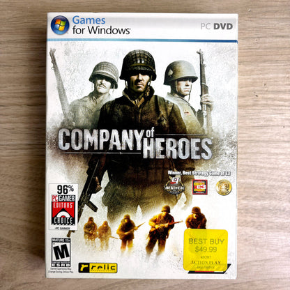 Brothers in Arms Road to Hill 30 + Company of Heroes WWII PC Bundle Sealed NOS - NextStage Vintage