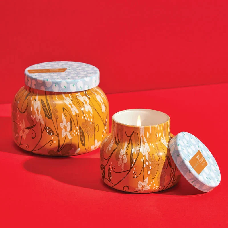 CAPRI BLUE - Pumpkin Dulce Holiday Pattern Play Signature Jar, 19 oz