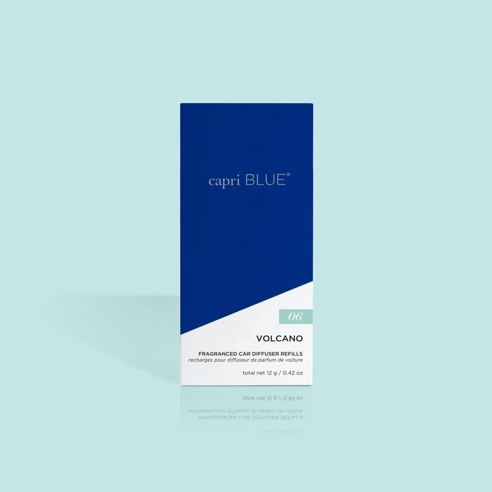 CAPRI BLUE - Volcano Car Diffuser Fragrance Refills