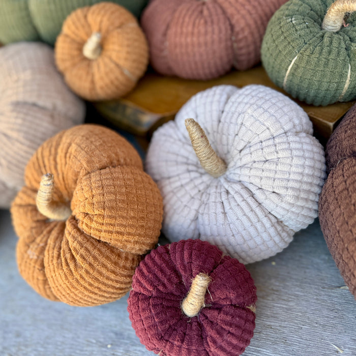 CF-3565 - Lrg. Biscuit Cross Cord Pumpkin
