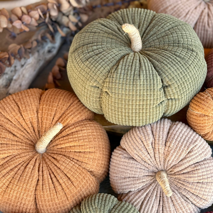 CF-3579 - XL Copper Cross Cord Pumpkin