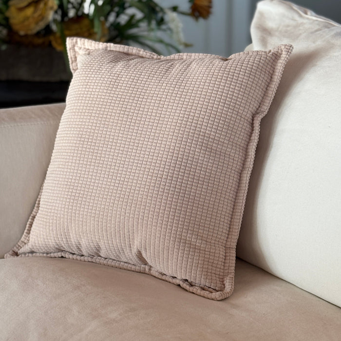 CF-3611 - 18" Biscuit Cross Cord Pillow