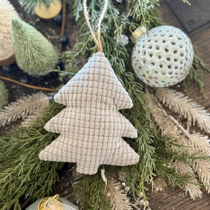 CF-3653 - Minty Cross Cord Tree Ornie