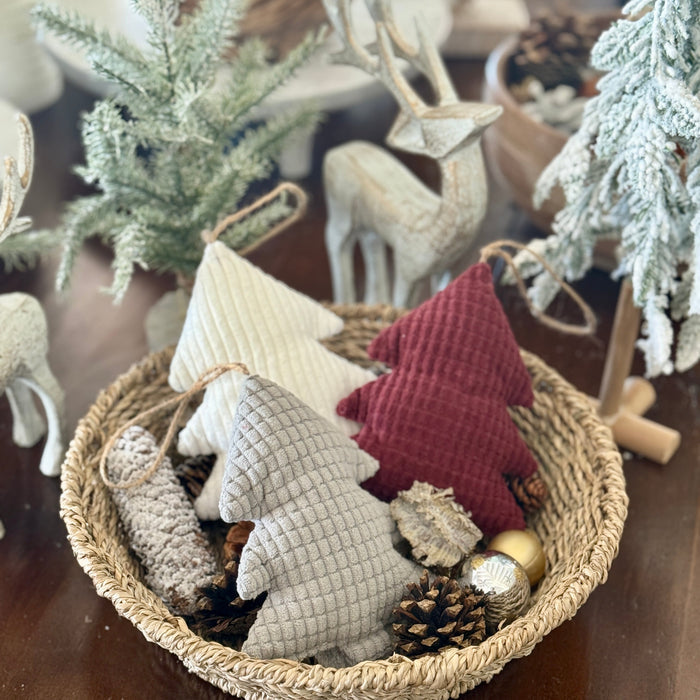 CF-3653 - Minty Cross Cord Tree Ornie