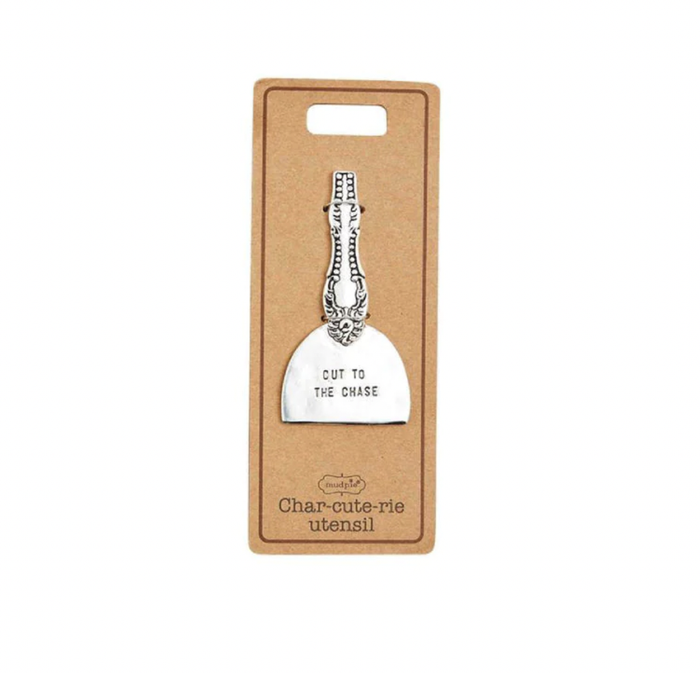 Charcuterie Basket- Silver Plated Cheese Knife