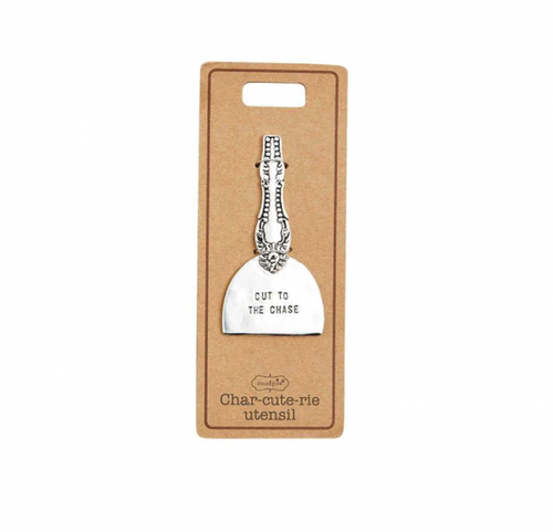 Charcuterie Basket- Silver Plated Cheese Knife