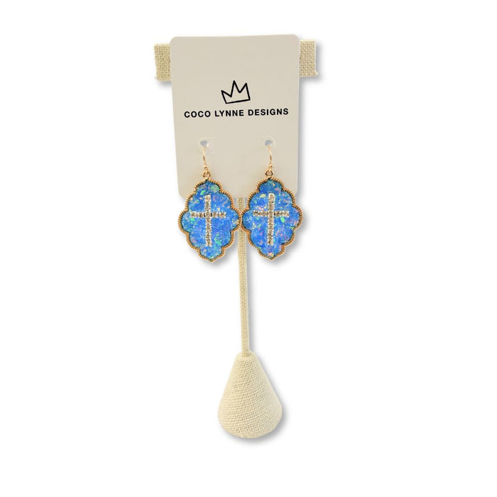 Cross Earrings - 318 Art & Frame