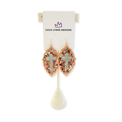 Cross Earrings - 318 Art & Frame