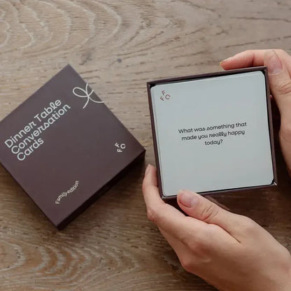 Dinner Table Conversation Cards