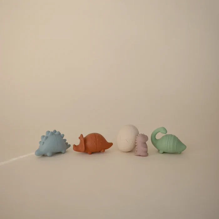 Dino Bath Play Set - 4 Pack