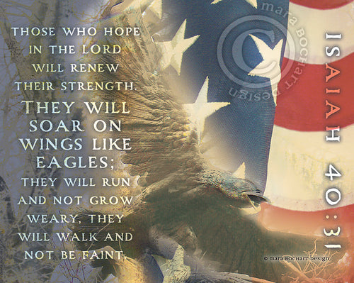 Eagle's Wings - premium canvas