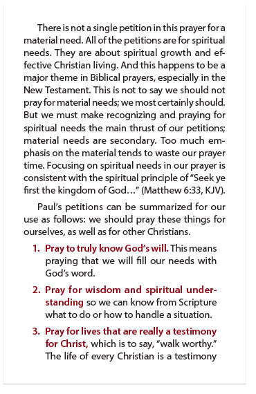 Effectively Praying Scripture (NIV)