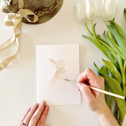 Emily Lex Studios Watercolor Paintable Notecards Easter