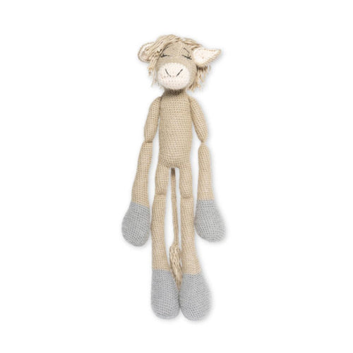 European Cow Crochet Doll