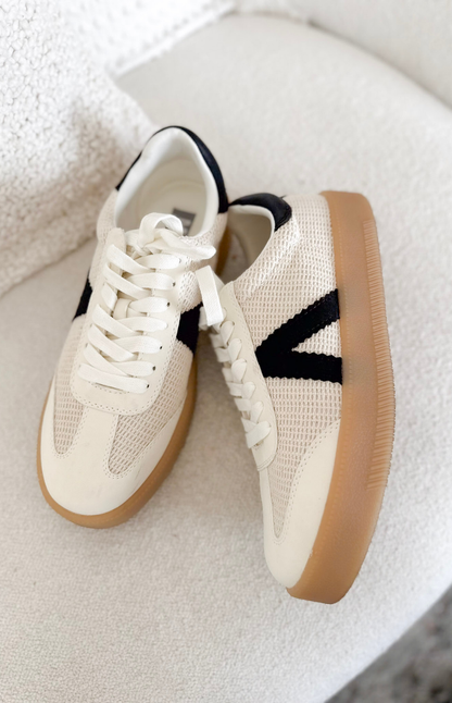 Everyday Cream & Black MIA Sneakers
