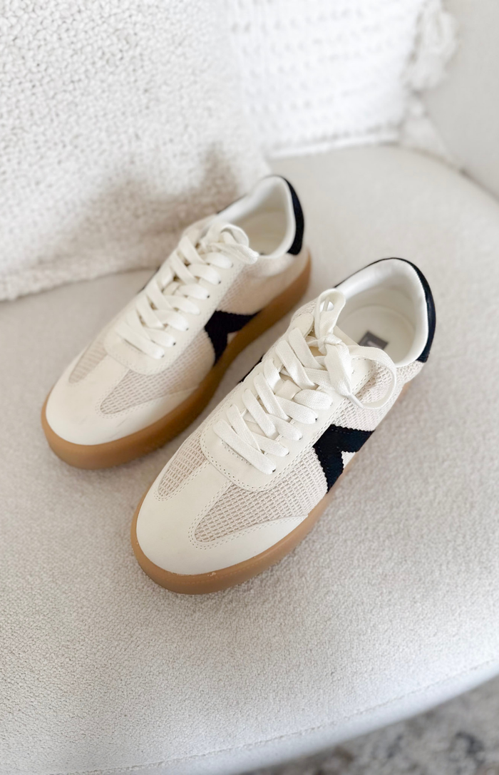 Everyday Cream & Black MIA Sneakers
