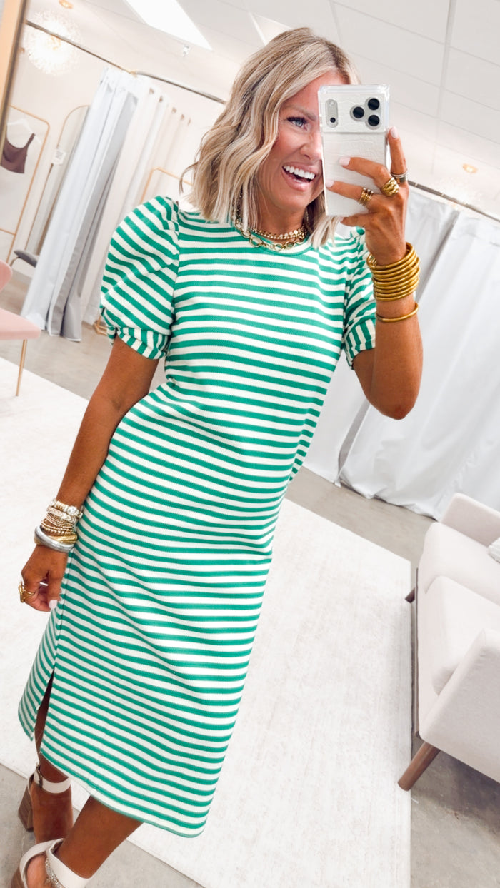 - FINAL SALE-The Emerald Isle Dress