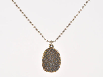 Finished Jewelry-Buddha-Antique Bronze-Nickel Silver Ball Chain Necklace-24 Inches Tamara Scott Designs