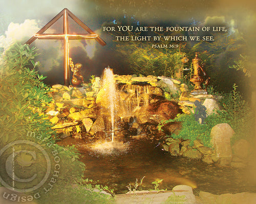 Fountain of Life - frameable print