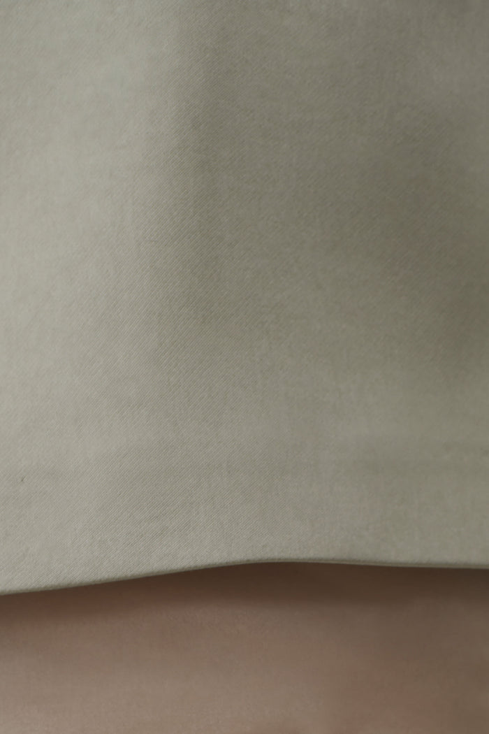 Frankie Satin Mini Skirt - Smoke