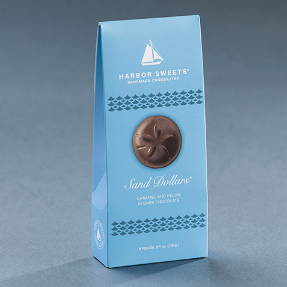 Harbor Sweets Sand Dollars Gable Box - 6 pc.