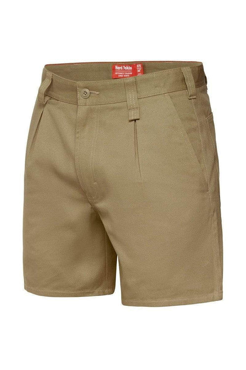 Hard Yakka Drill Work Shorts Y05350 Work Wear Hard Yakka Khaki 72R