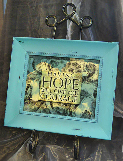 Having Hope - framed 8x10