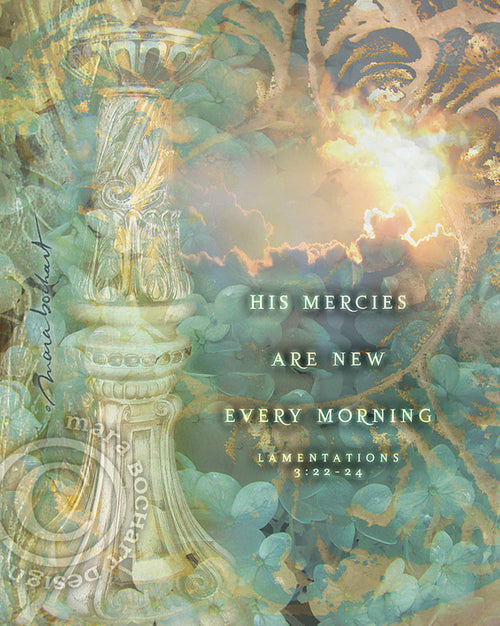 His Mercies - frameable print
