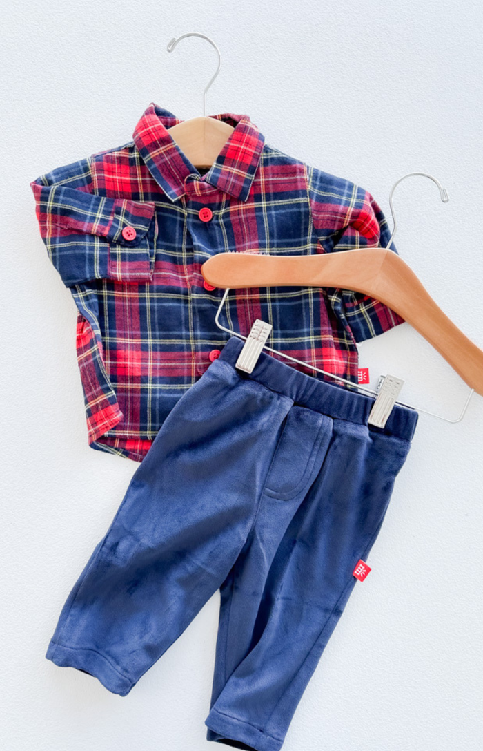 Holiday Flannel Shirt & Pants