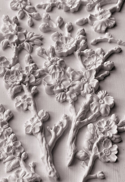 IOD Decor Mould Blossom 6x10" by Iron Orchid Designs
