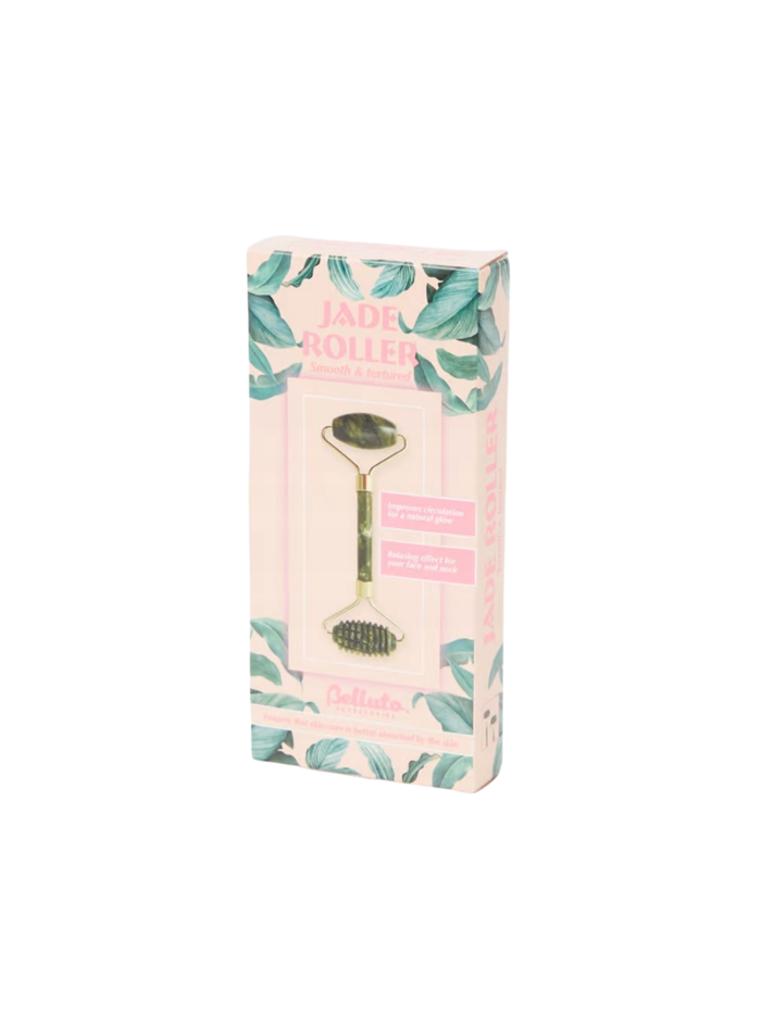 Jade Roller Gift Edition – Smooth & Textured Facial Tool