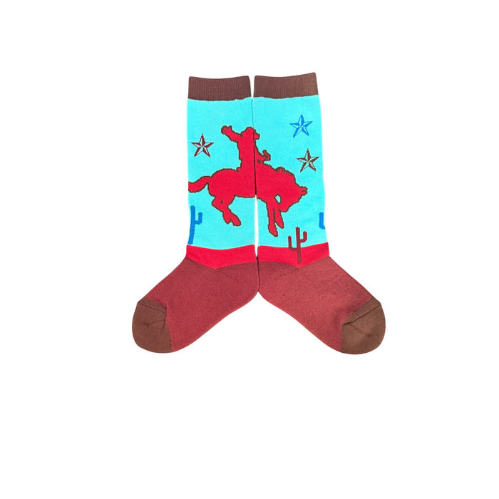 Kids Sunset Rodeo Socks