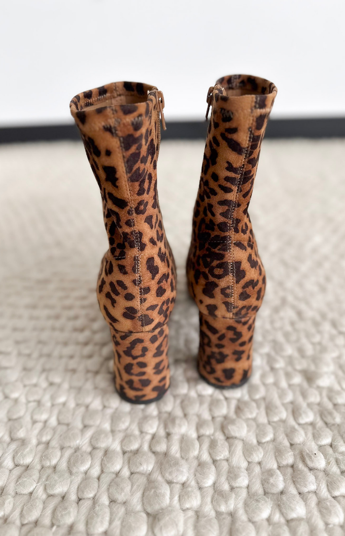 Leopard Suede MIA Boots