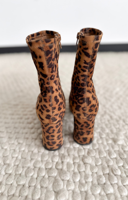 Leopard Suede MIA Boots