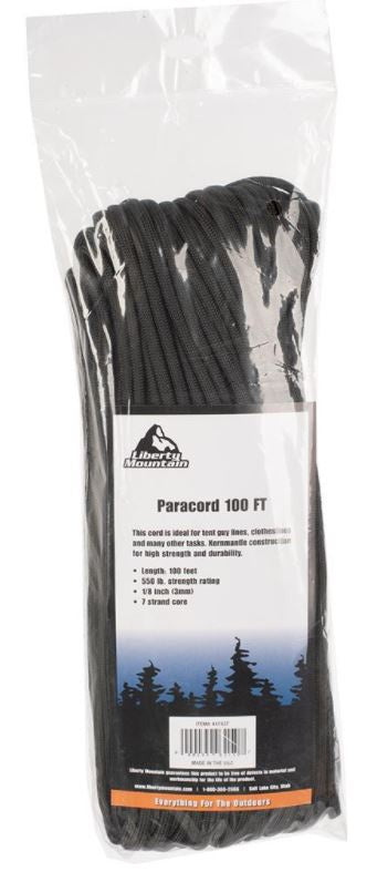 Liberty Mountain - 550 Paracord, 50 ft