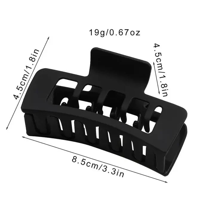 Matte Square Claw Clips