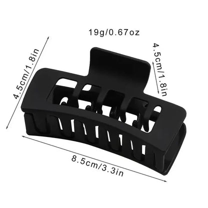 Matte Square Claw Clips