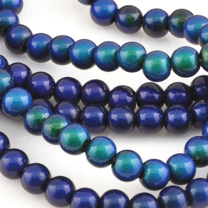 NEW* Mirage-16mm Round Beads-Color Changing-Quantity 1 Strand (10 Beads)