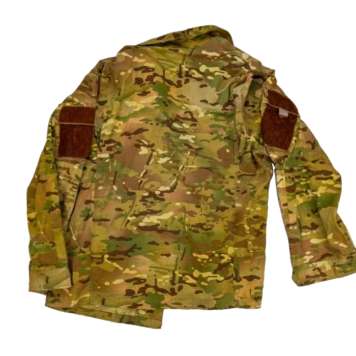 Modified Multi Camo Field Shirt - Large, Item 2 - Film Production Used - Field Shirts
