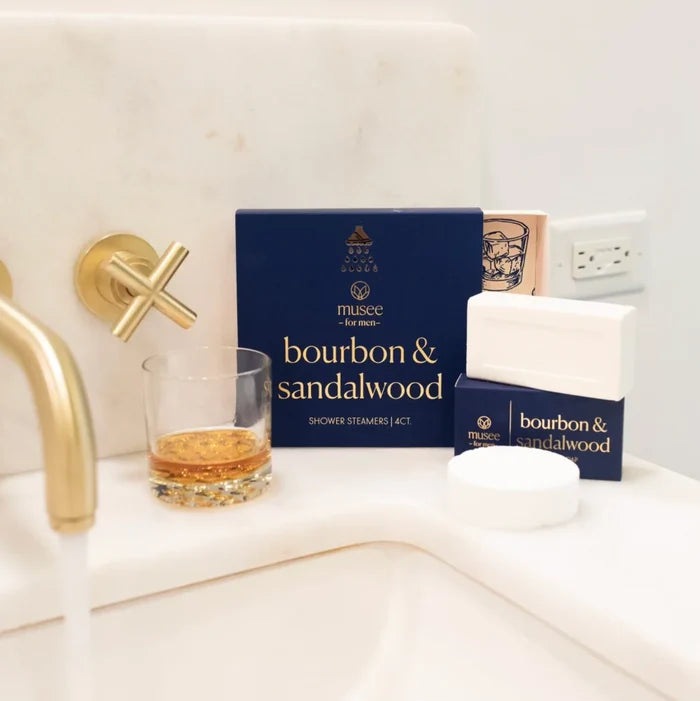 MUSEE BATH | Bourbon & Sandalwood Shower Steamers