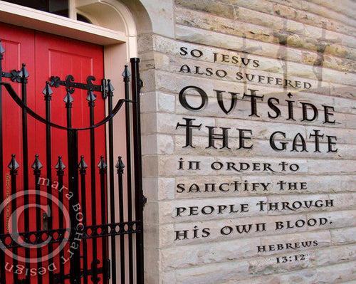 Outside The Gate - frameable print